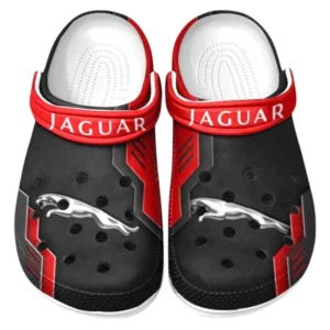 Jaguar Crocs Shoes, Clogs Men Women, Gift For Jaguar Fan CAR185031525245 - Red