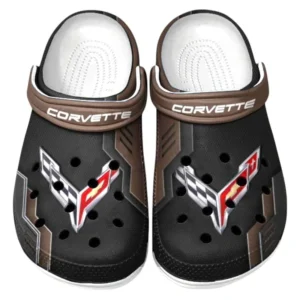 Chevrolet Corvette Crocs Shoes, Clogs Men Women, Gift For Chevrolet Corvette Fan CAR185031525246 - Brown