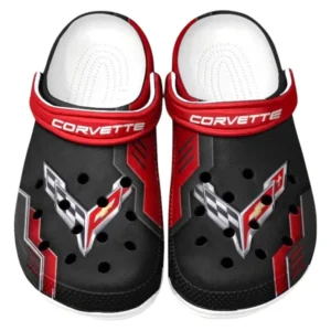 Chevrolet Corvette Crocs Shoes, Clogs Men Women, Gift For Chevrolet Corvette Fan CAR185031525246 - Red
