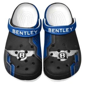 Bentley Crocs Shoes, Clogs Men Women, Gift For Bentley Fan CAR185031525247 - Blue