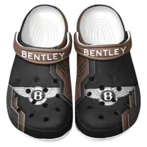 Bentley Crocs Shoes, Clogs Men Women, Gift For Bentley Fan CAR185031525247 - Brown