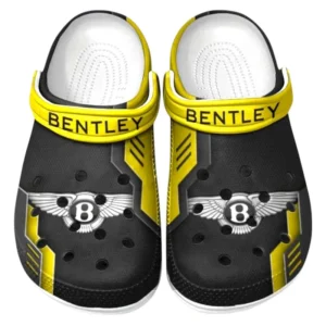 Bentley Crocs Shoes, Clogs Men Women, Gift For Bentley Fan CAR185031525247 - Yellow