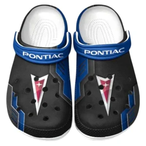 Pontiac Crocs Shoes, Clogs Men Women, Gift For Pontiac Fan CAR185031525248 - Blue