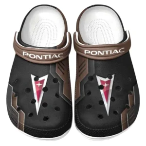 Pontiac Crocs Shoes, Clogs Men Women, Gift For Pontiac Fan CAR185031525248 - Brown