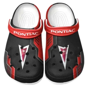 Pontiac Crocs Shoes, Clogs Men Women, Gift For Pontiac Fan CAR185031525248 - Red