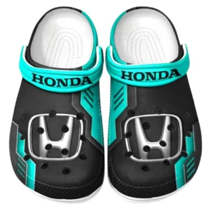Honda Crocs Shoes, Clogs Men Women, Gift For Honda Fan CAR185031525250 - Cyan