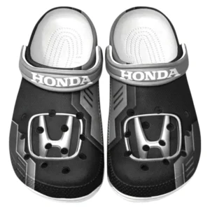 Honda Crocs Shoes, Clogs Men Women, Gift For Honda Fan CAR185031525250 - Gray