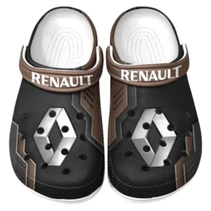 Renault Crocs Shoes, Clogs Men Women, Gift For Renault Fan CAR185031525253 - Brown