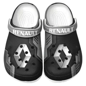 Renault Crocs Shoes, Clogs Men Women, Gift For Renault Fan CAR185031525253 - Gray