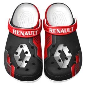Renault Crocs Shoes, Clogs Men Women, Gift For Renault Fan CAR185031525253 - Red