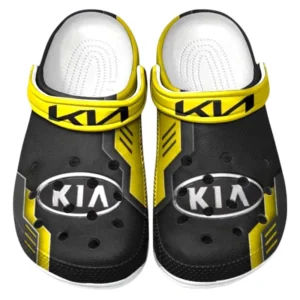 Kia Crocs Shoes, Clogs Men Women, Gift For Kia Fan CAR185031525257 - Yellow