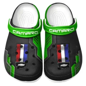 Chevrolet Camaro Crocs Shoes, Clogs Men Women, Gift For Chevrolet Camaro Fan CAR185031525259 - Green