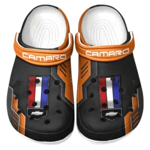 Chevrolet Camaro Crocs Shoes, Clogs Men Women, Gift For Chevrolet Camaro Fan CAR185031525259 - Orange