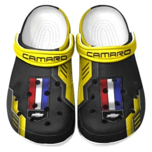 Chevrolet Camaro Crocs Shoes, Clogs Men Women, Gift For Chevrolet Camaro Fan CAR185031525259 - Yellow