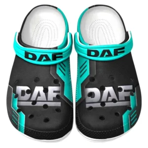 DAF Crocs Shoes, Clogs Men Women, Gift For DAF Fan CAR185031525260 - Cyan