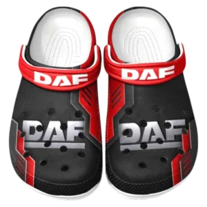 DAF Crocs Shoes, Clogs Men Women, Gift For DAF Fan CAR185031525260 - Red