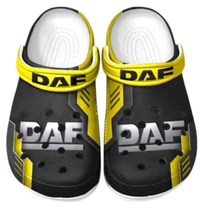 DAF Crocs Shoes, Clogs Men Women, Gift For DAF Fan CAR185031525260 - Yellow