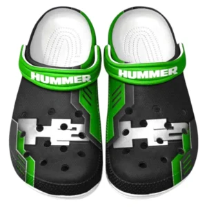 Hummer H2 Crocs Shoes, Clogs Men Women, Gift For Hummer H2 Fan CAR185031525262 - Green
