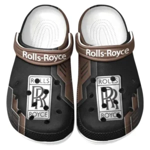 Rolls Royce Crocs Shoes, Clogs Men Women, Gift For Rolls Royce Fan CAR185031525263 - Brown