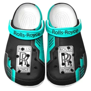 Rolls Royce Crocs Shoes, Clogs Men Women, Gift For Rolls Royce Fan CAR185031525263 - Cyan