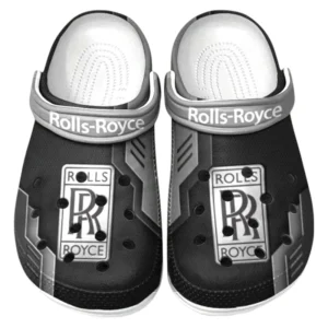 Rolls Royce Crocs Shoes, Clogs Men Women, Gift For Rolls Royce Fan CAR185031525263 - Gray