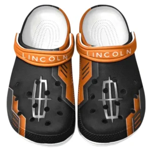 Lincoln Crocs Shoes, Clogs Men Women, Gift For Lincoln Fan CAR185031525264 - Orange