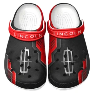 Lincoln Crocs Shoes, Clogs Men Women, Gift For Lincoln Fan CAR185031525264 - Red