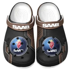 Saab Crocs Shoes, Clogs Men Women, Gift For Saab Fan CAR185031525265 - Brown
