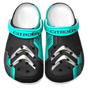 Citroen Crocs Shoes, Clogs Men Women, Gift For Citroen Fan CAR185031525266 - Cyan
