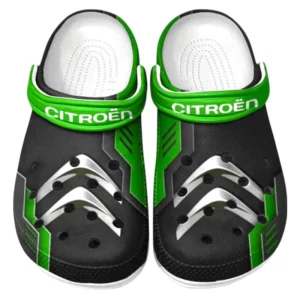 Citroen Crocs Shoes, Clogs Men Women, Gift For Citroen Fan CAR185031525266 - Green