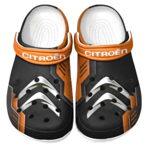 Citroen Crocs Shoes, Clogs Men Women, Gift For Citroen Fan CAR185031525266 - Orange