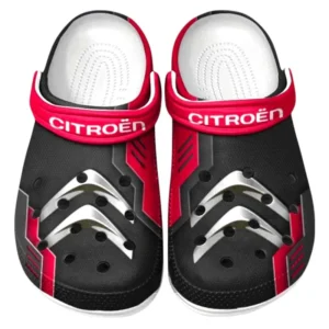 Citroen Crocs Shoes, Clogs Men Women, Gift For Citroen Fan CAR185031525266 - Red