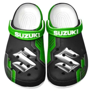 Suzuki Crocs Shoes, Clogs Men Women, Gift For Suzuki Fan CAR185031525267 - Green