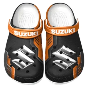 Suzuki Crocs Shoes, Clogs Men Women, Gift For Suzuki Fan CAR185031525267 - Orange