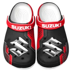 Suzuki Crocs Shoes, Clogs Men Women, Gift For Suzuki Fan CAR185031525267 - Red