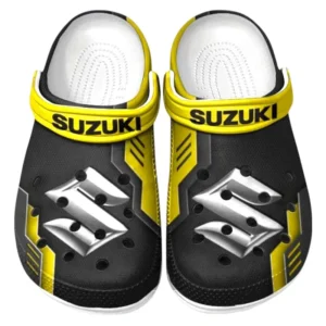 Suzuki Crocs Shoes, Clogs Men Women, Gift For Suzuki Fan CAR185031525267 - Yellow