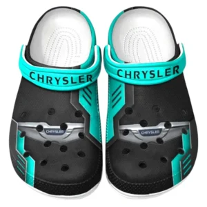 Chrysler Crocs Shoes, Clogs Men Women, Gift For Chrysler Fan CAR185031525271 - Cyan