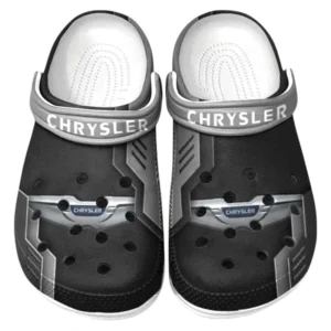 Chrysler Crocs Shoes, Clogs Men Women, Gift For Chrysler Fan CAR185031525271 - Gray