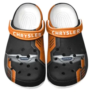 Chrysler Crocs Shoes, Clogs Men Women, Gift For Chrysler Fan CAR185031525271 - Orange