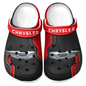 Chrysler Crocs Shoes, Clogs Men Women, Gift For Chrysler Fan CAR185031525271 - Red