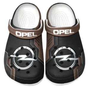Opel Crocs Shoes, Clogs Men Women, Gift For Opel Fan CAR185031525272 - Brown