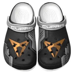 Cupra Crocs Shoes, Clogs Men Women, Gift For Cupra Fan CAR185031525274 - Gray