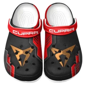 Cupra Crocs Shoes, Clogs Men Women, Gift For Cupra Fan CAR185031525274 - Red