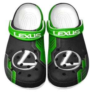 Lexus Crocs Shoes, Clogs Men Women, Gift For Lexus Fan CAR185031525275 - Green