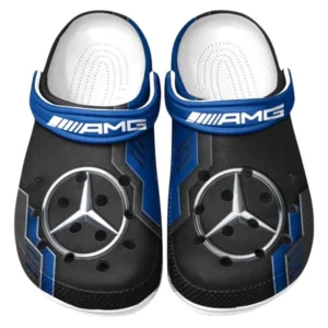 AMG Crocs Shoes, Clogs Men Women, Gift For AMG Fan CAR185031525276 - Blue