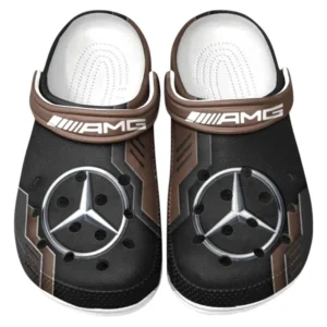 AMG Crocs Shoes, Clogs Men Women, Gift For AMG Fan CAR185031525276 - Brown