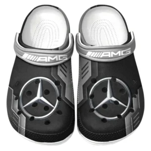 AMG Crocs Shoes, Clogs Men Women, Gift For AMG Fan CAR185031525276 - Gray