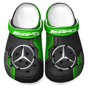 AMG Crocs Shoes, Clogs Men Women, Gift For AMG Fan CAR185031525276 - Green