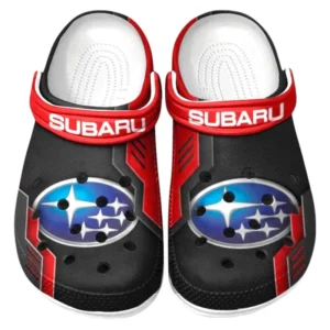 Subaru Crocs Shoes, Clogs Men Women, Gift For Subaru Fan CAR185031525277 - Red