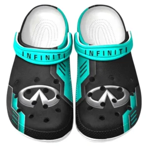Infiniti Crocs Shoes, Clogs Men Women, Gift For Infiniti Fan CAR185031525279 - Cyan